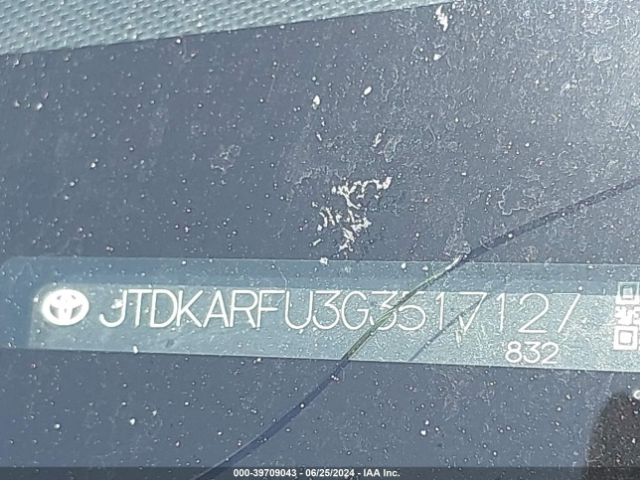 JTDKARFU3G3517127 Toyota Prius Three Touring