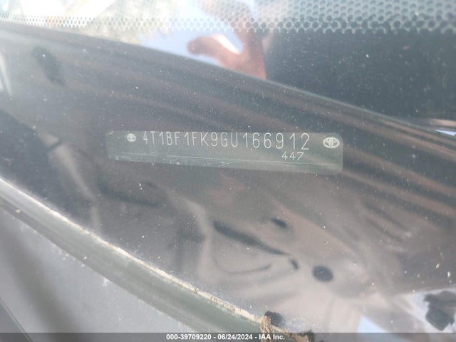 Toyota CAMRY XSE 2016 4T1BF1FK9GU166912 Image 9