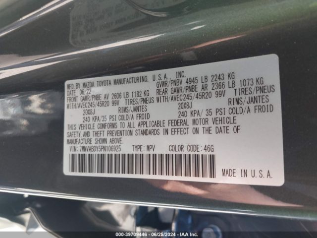 7MMVABDY5PN106925 Mazda Cx-50 2.5 Turbo Premium