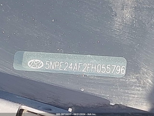 Hyundai SONATA SE 2015 5NPE24AF2FH055796 Image 9