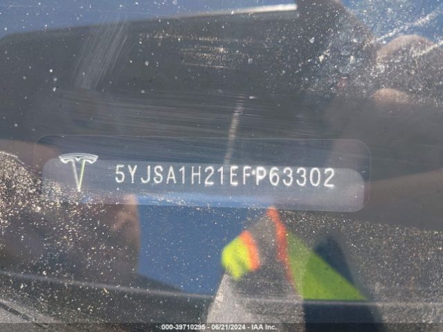 5YJSA1H21EFP63302 Tesla Model S P85d