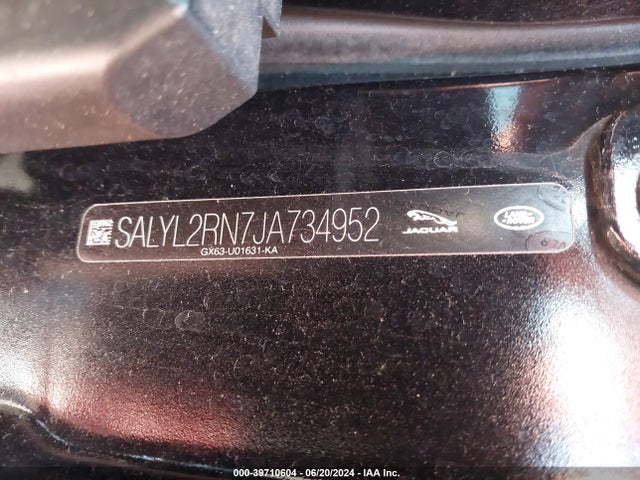 Land Rover Range Rover Velar D180 Se R-dynamic 2018 SALYL2RN7JA734952 Image 9