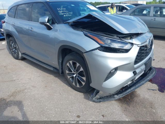 5TDGBRCH0NS558403 Toyota Highlander Hybrid Xle
