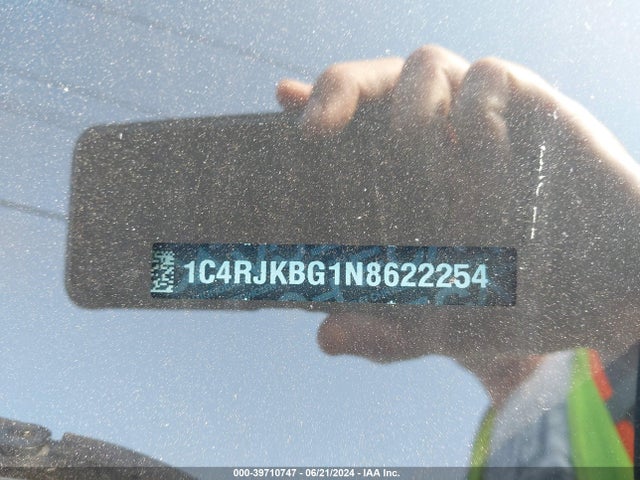 1C4RJKBG1N8622254 Jeep Grand Cherokee L Limited 4x4