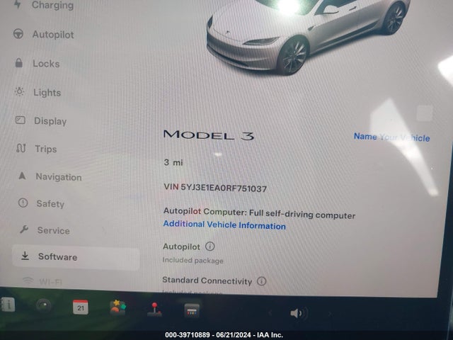 2024 TESLA MODEL 3 5YJ3E1EA0RF751037 Photo 6