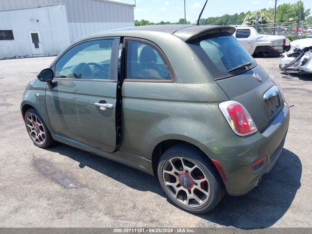 2012 FIAT 500 3C3CFFBRXCT115095 Photo 2