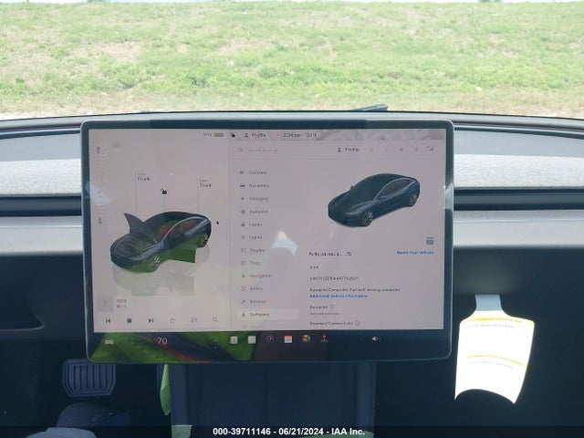 Tesla Model 3 Rear-wheel Drive 2024 5YJ3E1EA4RF752501 Image 15