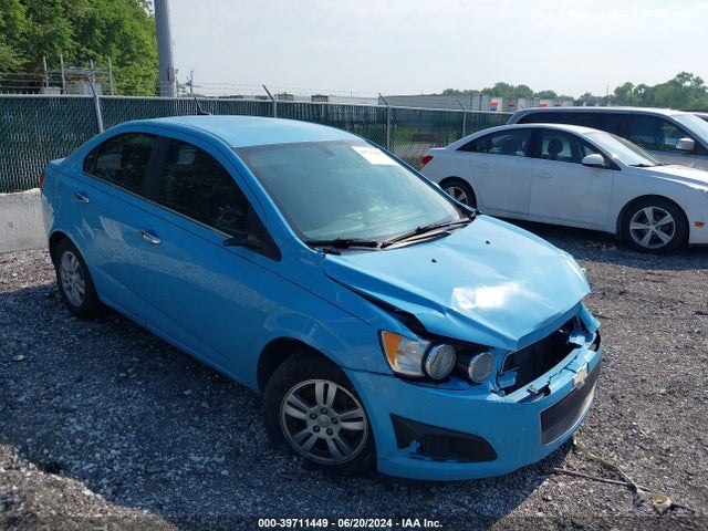 Chevrolet Sonic Lt Auto 2014 1G1JC5SH1E4183963 Image 1