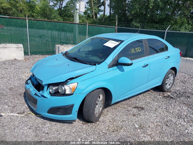 Chevrolet Sonic Lt Auto 2014 1G1JC5SH1E4183963 Image 2