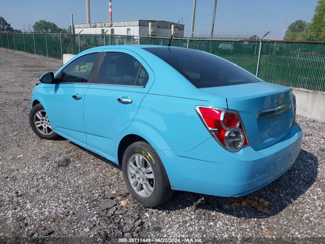 Chevrolet Sonic Lt Auto 2014 1G1JC5SH1E4183963 Image 3
