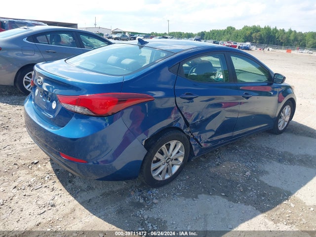 Hyundai ELANTRA SE 2015 KMHDH4AEXFU419224 Image 4