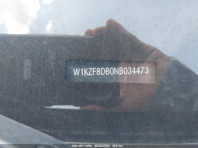 W1KZF8DB0NB034473 Mercedes-Benz E 350