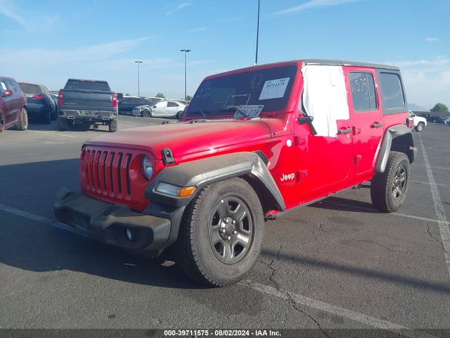 1C4HJXDG0KW552582 Jeep Wrangler Unlimited Sport 4x4