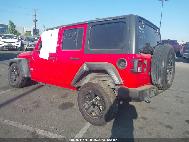 1C4HJXDG0KW552582 Jeep Wrangler Unlimited Sport 4x4
