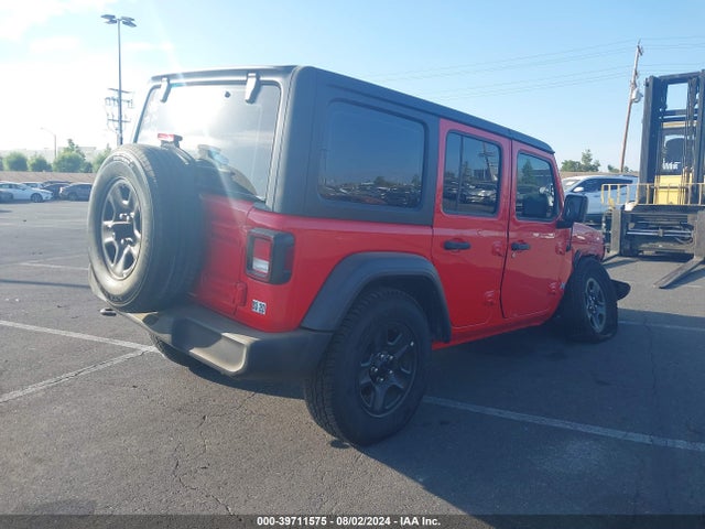 1C4HJXDG0KW552582 Jeep Wrangler Unlimited Sport 4x4