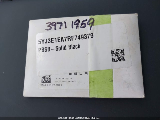 2024 TESLA MODEL 3 5YJ3E1EA7RF749379 Photo 10