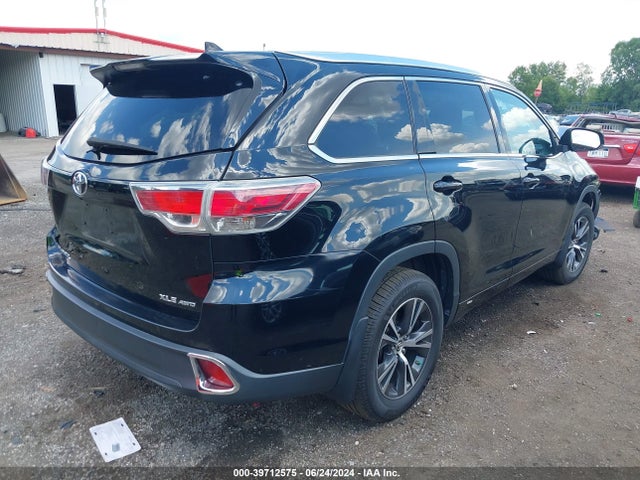 Toyota Highlander Xle V6 2016 5TDJKRFH9GS279018 Image 4