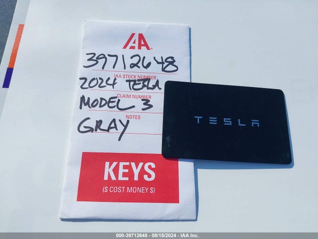 2024 TESLA MODEL 3 5YJ3E1EA7RF752685 Photo 10