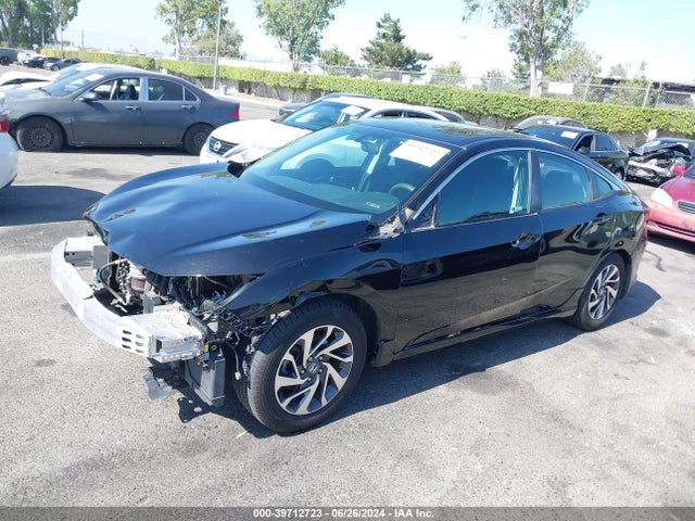 Honda CIVIC EX 2018 2HGFC2F79JH605568 Image 2