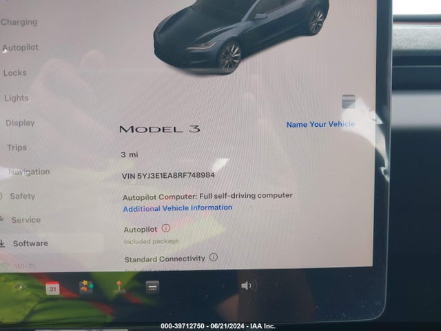 2024 TESLA MODEL 3 5YJ3E1EA8RF748984 Photo 6