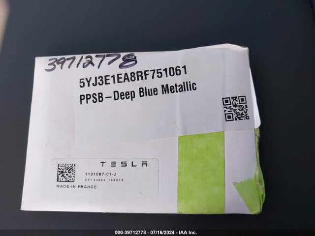 2024 TESLA MODEL 3 5YJ3E1EA8RF751061 Photo 10