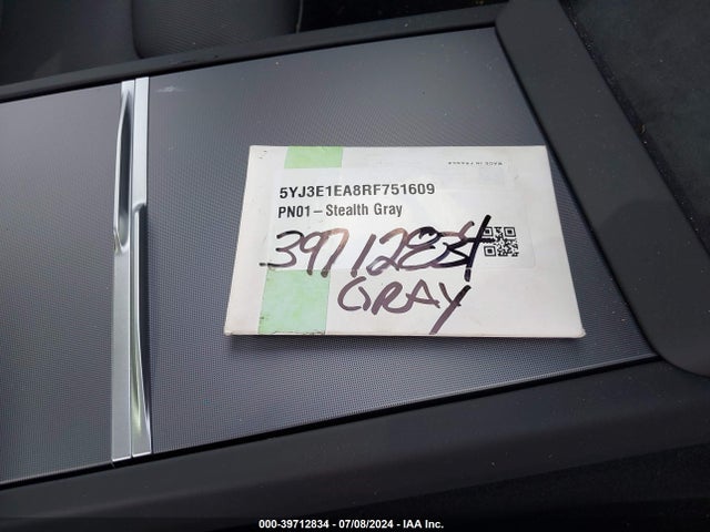 2024 TESLA MODEL 3 5YJ3E1EA8RF751609 Photo 10