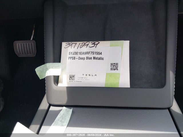 2024 TESLA MODEL 3 5YJ3E1EA9RF751554 Photo 10