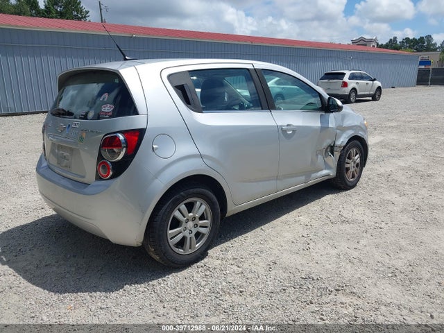 Chevrolet Sonic Lt Auto 2014 1G1JC6SH6E4220771 Image 4
