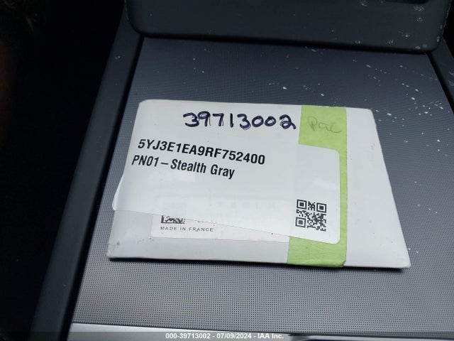 2024 TESLA MODEL 3 5YJ3E1EA9RF752400 Photo 10