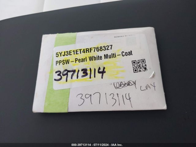 5YJ3E1ET4RF768327 Tesla MODEL 3