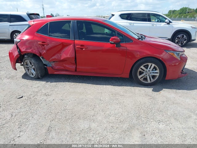 Toyota COROLLA SE 2019 JTNK4RBE6K3072313 Image 13