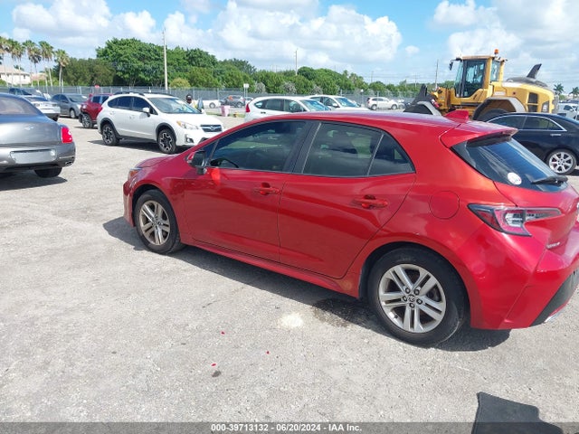 Toyota COROLLA SE 2019 JTNK4RBE6K3072313 Image 3