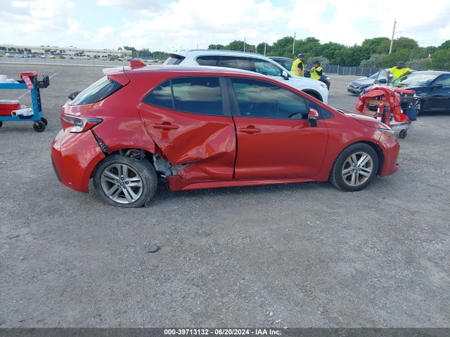 Toyota COROLLA SE 2019 JTNK4RBE6K3072313 Image 6