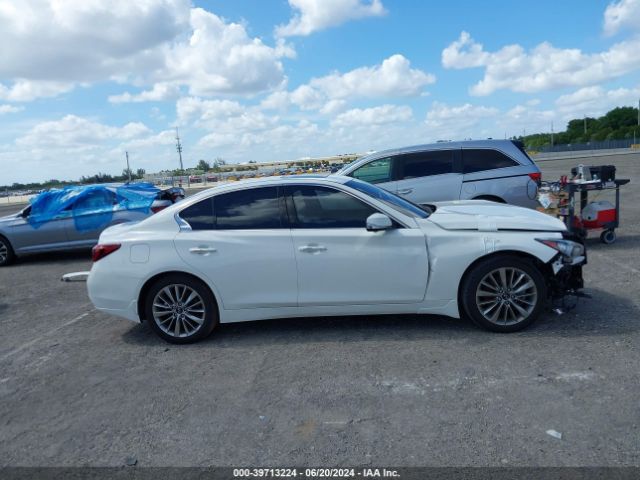 JN1EV7BP9MM700837 Infiniti Q50 LUXE