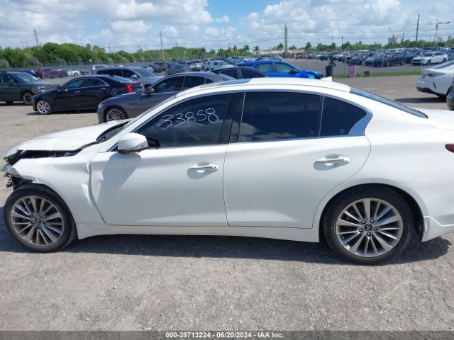 JN1EV7BP9MM700837 Infiniti Q50 LUXE