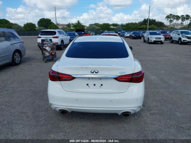 JN1EV7BP9MM700837 Infiniti Q50 LUXE