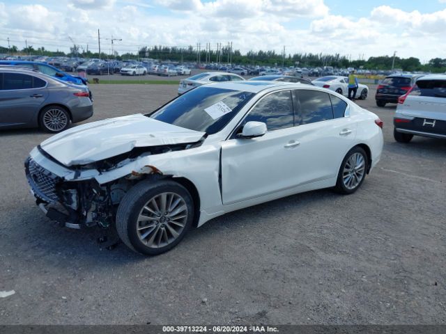 JN1EV7BP9MM700837 Infiniti Q50 LUXE