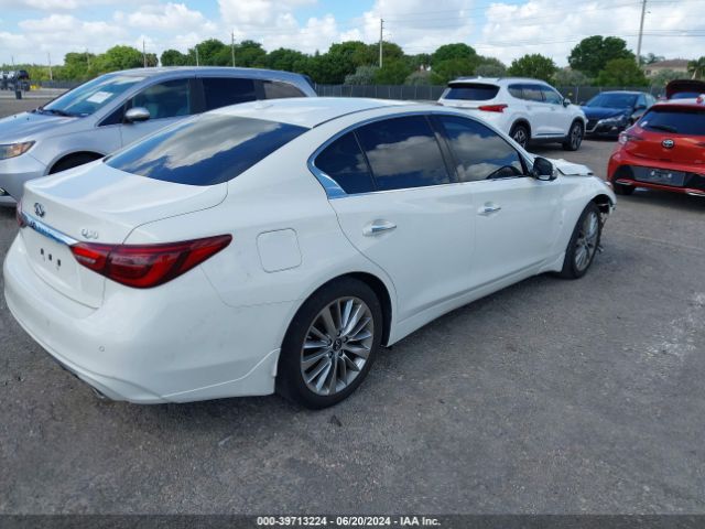 JN1EV7BP9MM700837 Infiniti Q50 LUXE