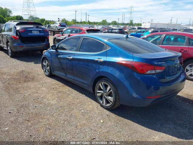 KMHDH4AE5FU303574 Hyundai Elantra Limited