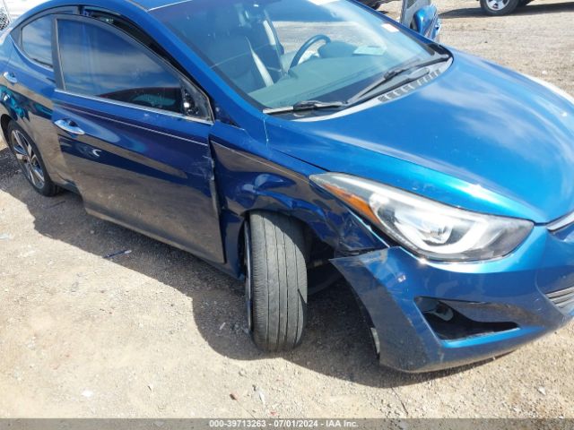 KMHDH4AE5FU303574 Hyundai Elantra Limited