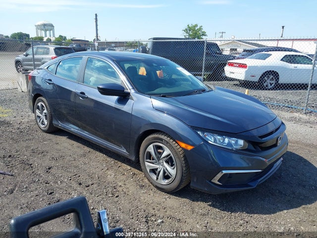 Honda Civic Lx 2019 2HGFC2F6XKH564344 Image 1