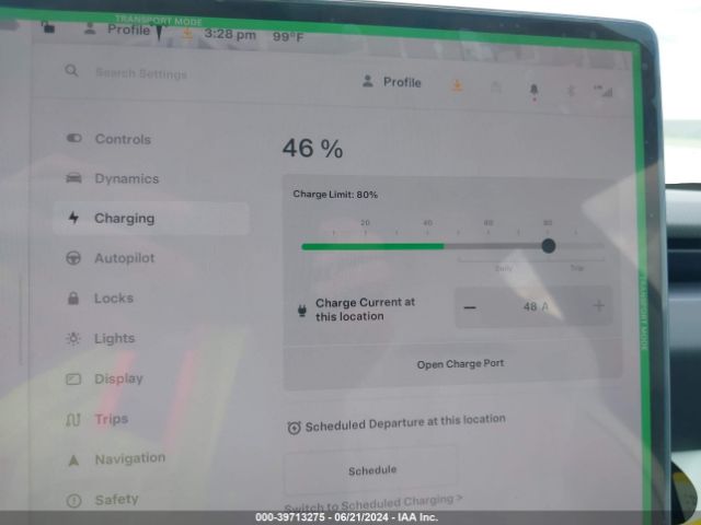 5YJ3E1ET9RF785821 Tesla MODEL 3