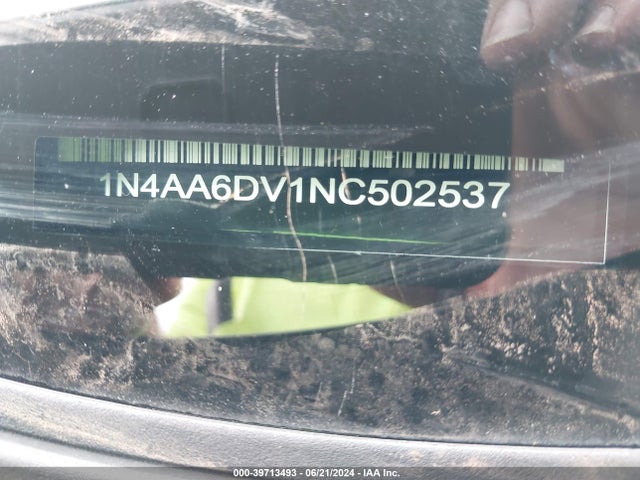 Nissan Maxima 2022 1N4AA6DV1NC502537 Image 9