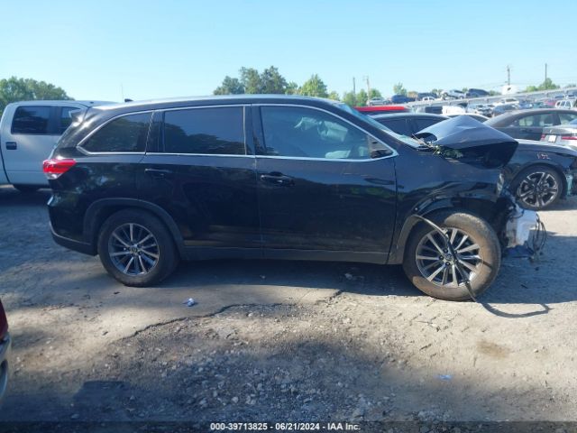 5TDKZRFH2KS353775 Toyota Highlander Xle
