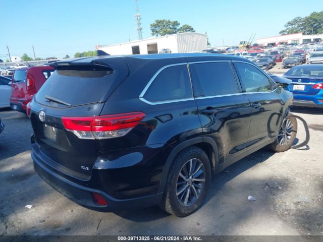5TDKZRFH2KS353775 Toyota Highlander Xle