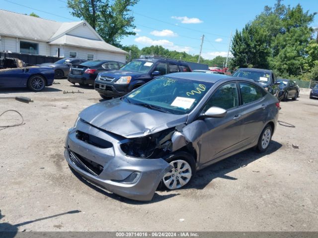 KMHCT4AEXHU218744 Hyundai ACCENT SE
