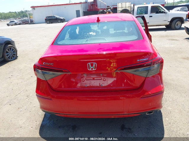 Honda Civic Sport 2022 2HGFE2F55NH535615 Image 16