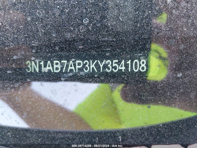 Nissan SENTRA S 2019 3N1AB7AP3KY354108 Image 9