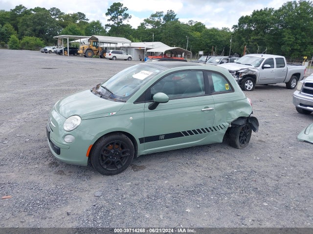 2012 FIAT 500 3C3CFFAR0CT223288 Photo 1