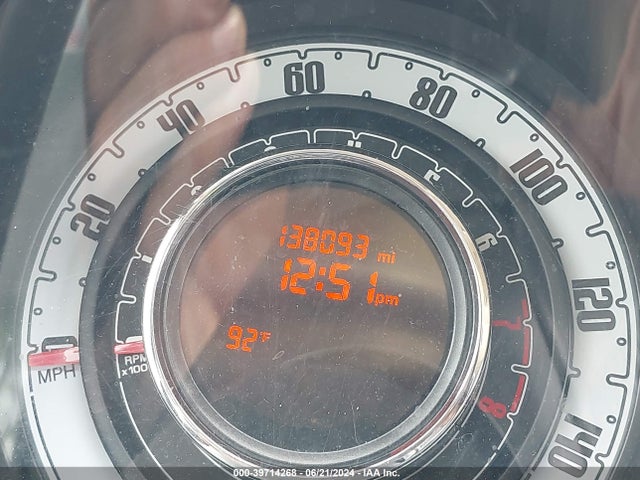 2012 FIAT 500 3C3CFFAR0CT223288 Photo 6
